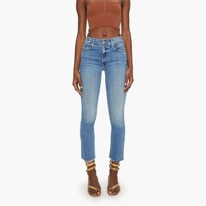 Mother women’s denim jeans size 27 - mid rise dazzler ankle fray